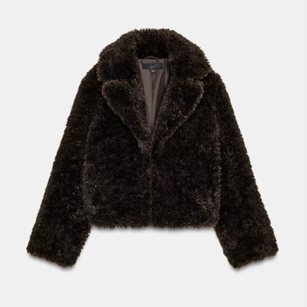 자라 브라운 퍼자켓