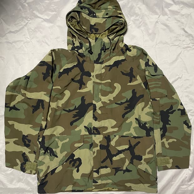 미군 우드랜드 고어텍스 파카 스몰 S
