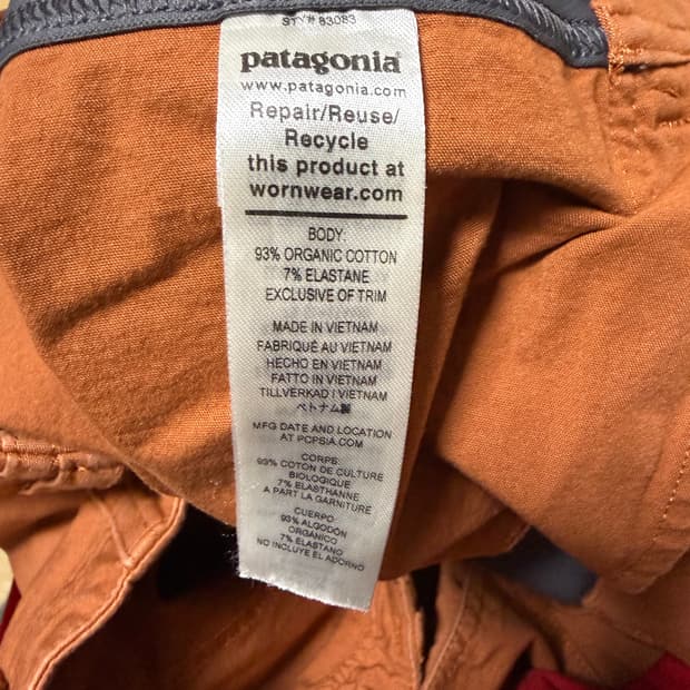 파타고니아 팬츠