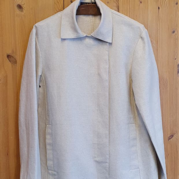 66.띠어리 린넨 클로즈자켓