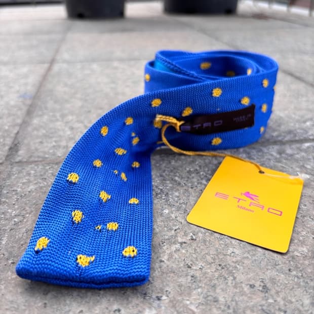 (New)Etro Silk NeckTie