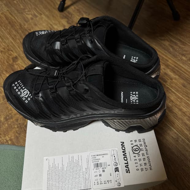 살로몬 마르지엘라 뮬 xt-4 블랙 265