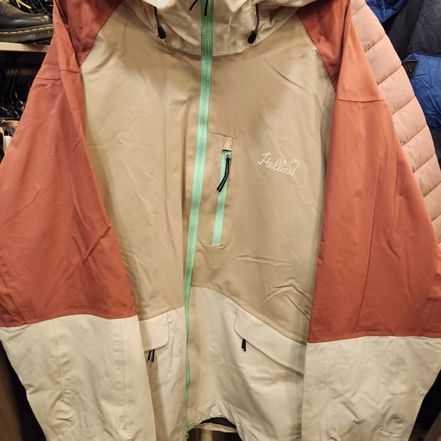 헬로우 스키 보드 바람막이 자켓 