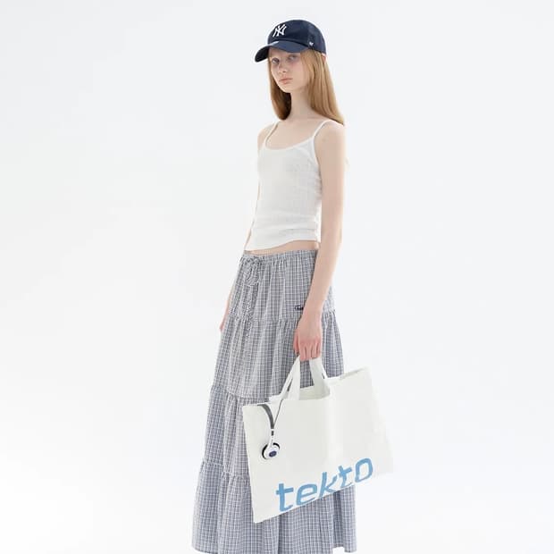텍토 Kenny check skirt 체크스커트 캉캉스커트 치마