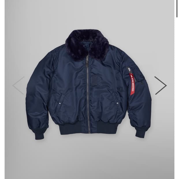 🔥 알파인더스트리 x 마스터마인드 콜라보 네이비 XL 판매합니다