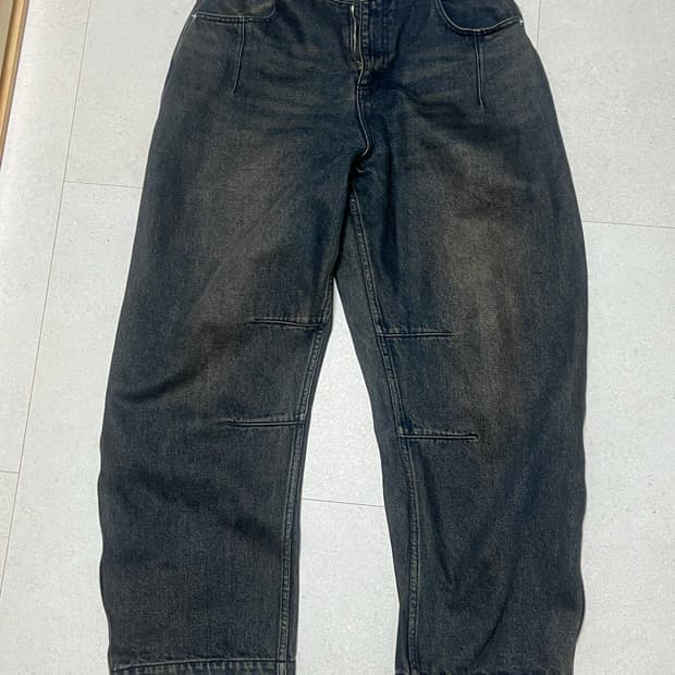 시즈 X 패플서 빈티지 커브드 팬츠