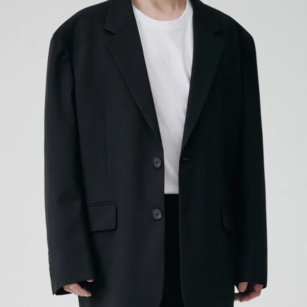 사이즈 M) 무신사 스탠다드 빅 대디 오버사이즈 블레이저