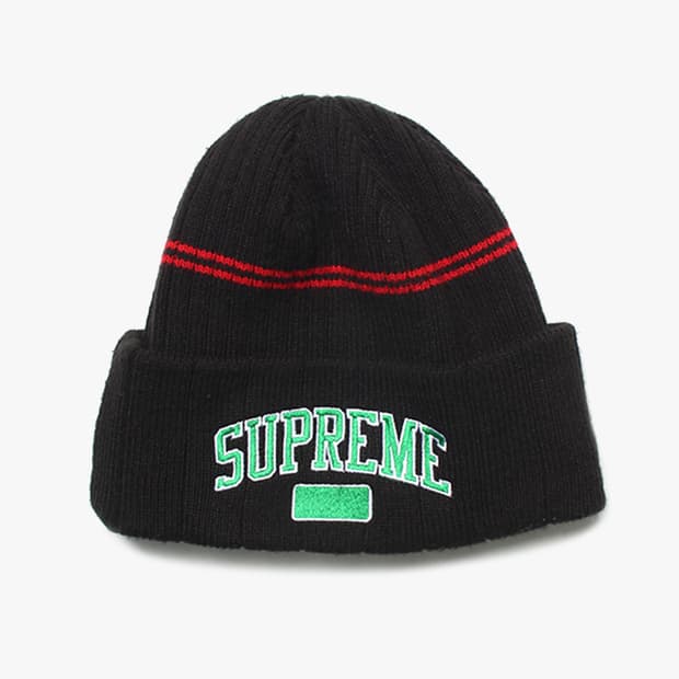  SUPREME "Black Beanie"