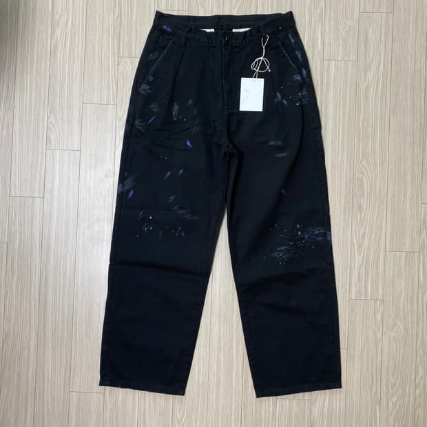 (2) 안셀름 에이징 페인트 팬츠