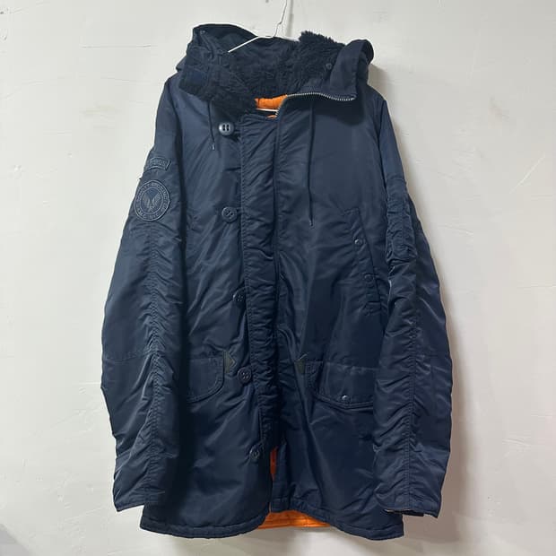 (XL) Schott 쇼트 밀리터리 야상 점퍼