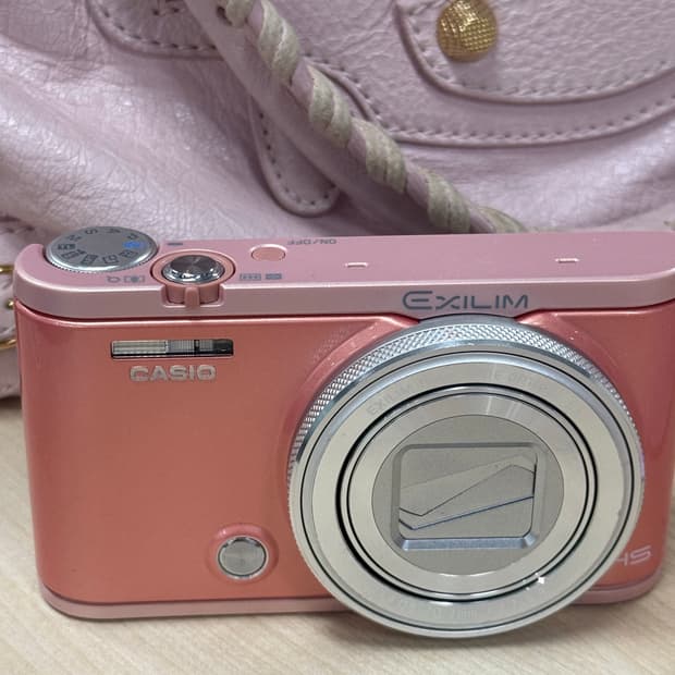 소프트 포커스 카시오 zr5000 핑크 작례있음 하자있음