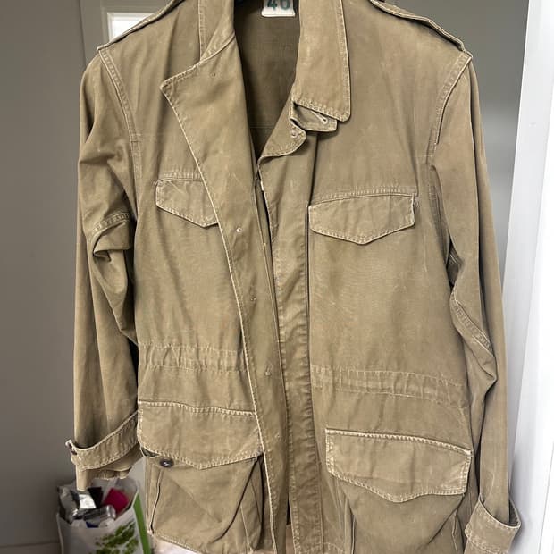 50's french field jacket