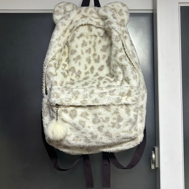 갸루 호피 쿠마미미 네코미미 백팩