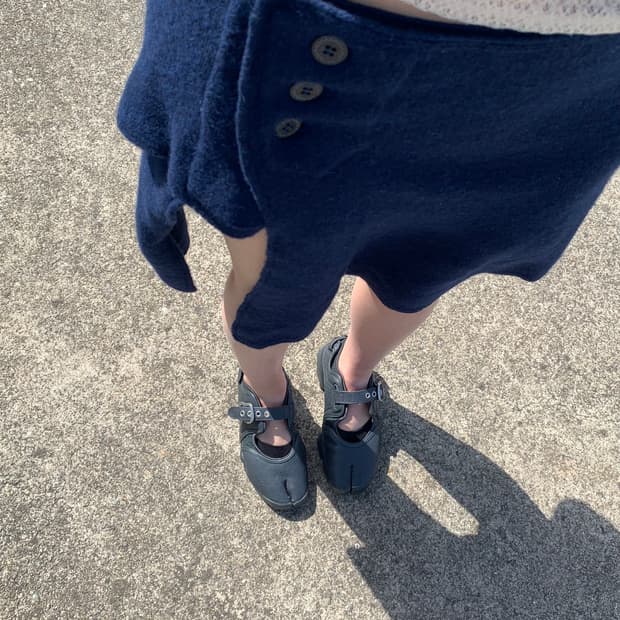 [MIC COLLECTION] wool lap skirt