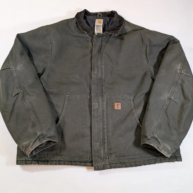 칼하트 디트로이트 J22 자켓 모스 그린