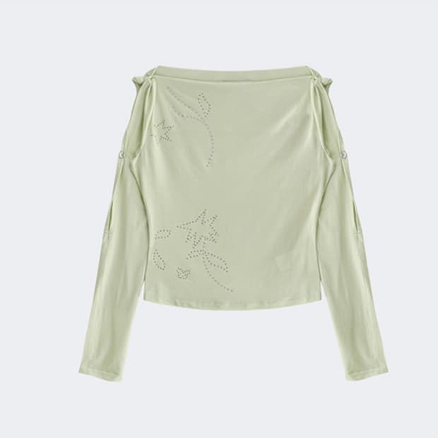 나비버스 Double Twist Top_Mint