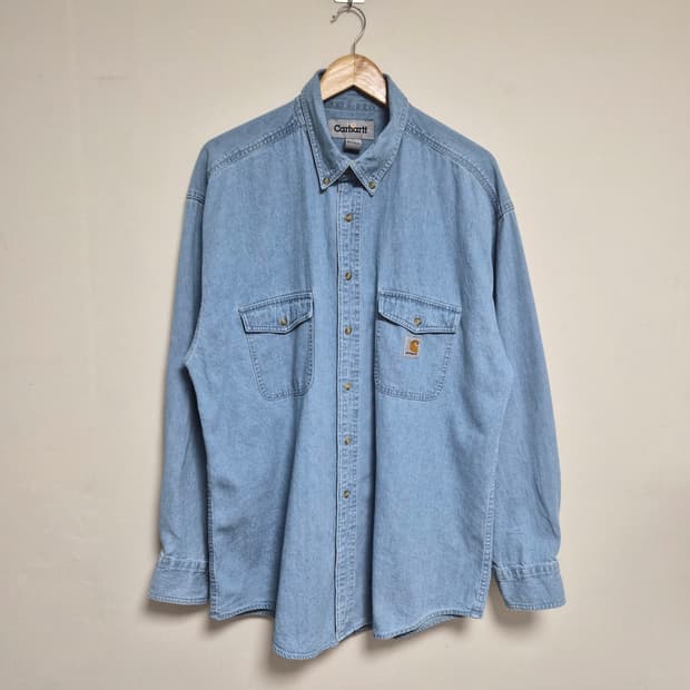 칼하트Carhartt 데님 셔츠 L - S246