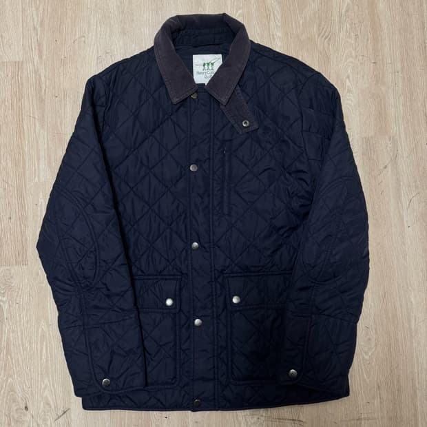 헨리코튼 골프 남성 카라 퀼팅자켓 L/100 