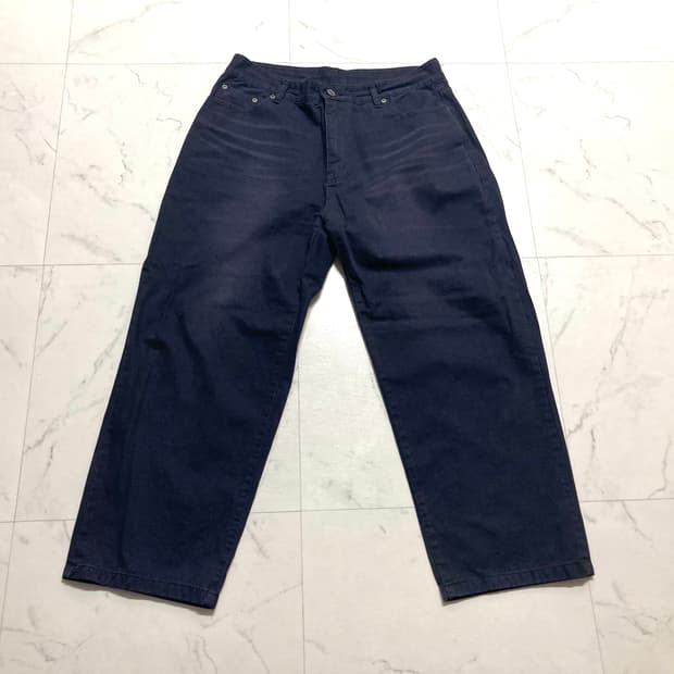 (새상품)제멋 피넛 와이드 워싱 코튼 팬츠 36-38