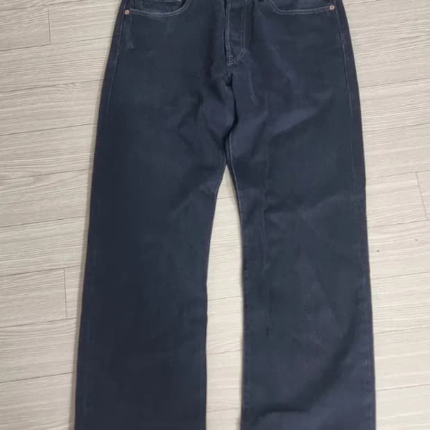 미제 90년대 made in usa 501 빈티지 블랙진(32)