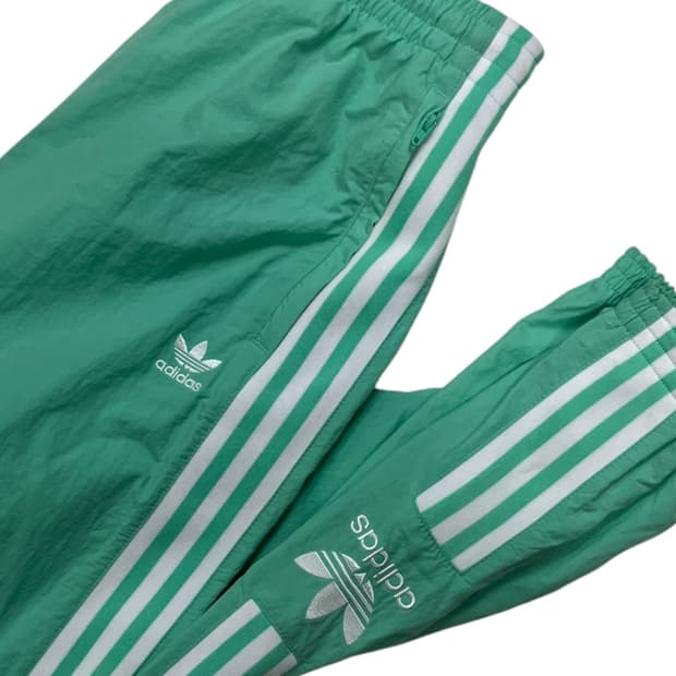 아디다스 삼선 트레이닝 팬츠 민트 S