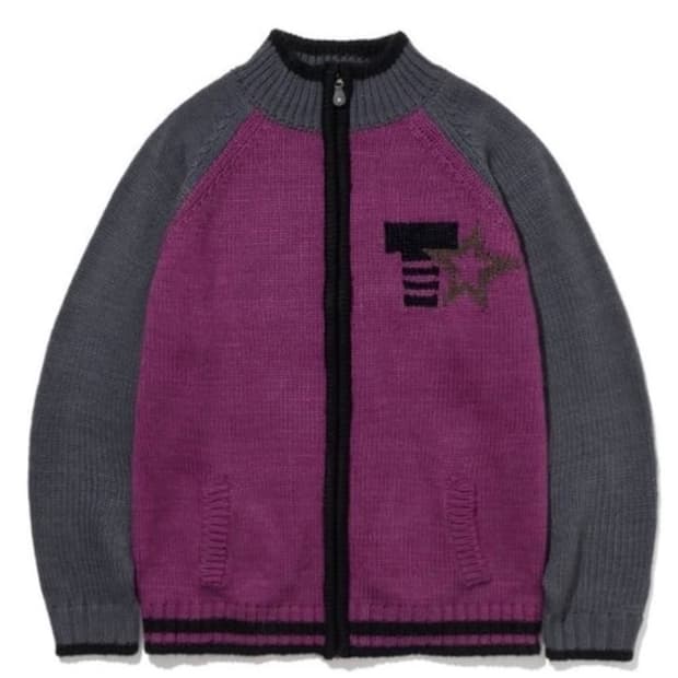 Teket  테켓 니트 집업 