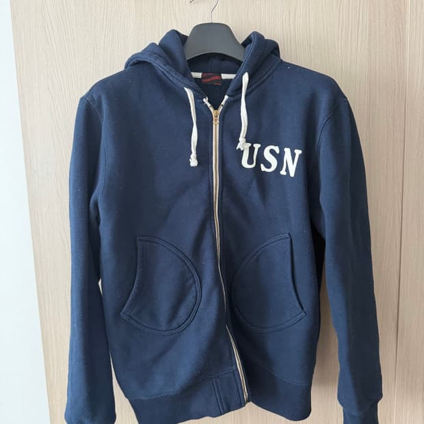 니들워크 미해군 USN 후드집업