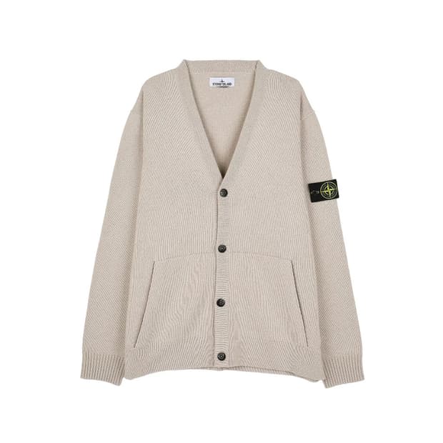 [S급] 스톤 아일랜드 질롱 울 니트 가디건 스투코 판매합니다!!!