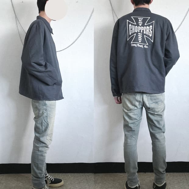 [XL] 90s 웨스트코스트챠퍼 덱자켓
