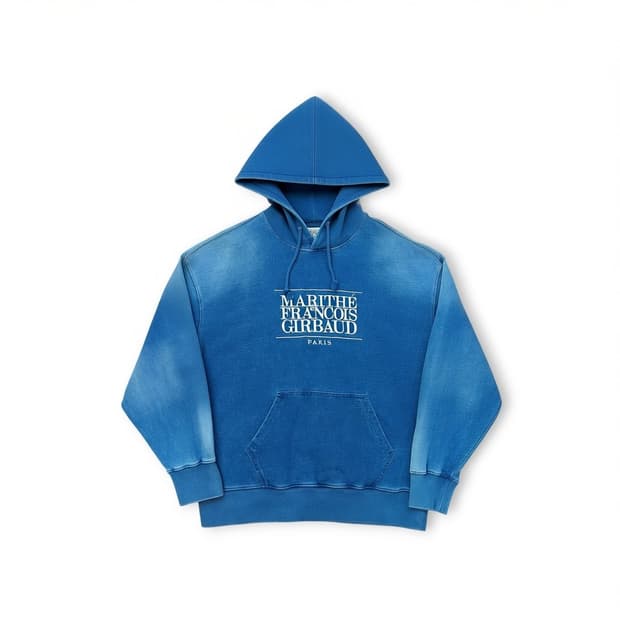 마리떼프랑소와저버 빈티지워싱 데님 후드