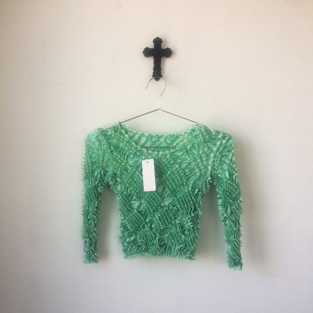 Pleats popcorn top