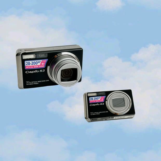 필카느낌!) 리코 카플리오 r4 Caplio 빈티지 디카