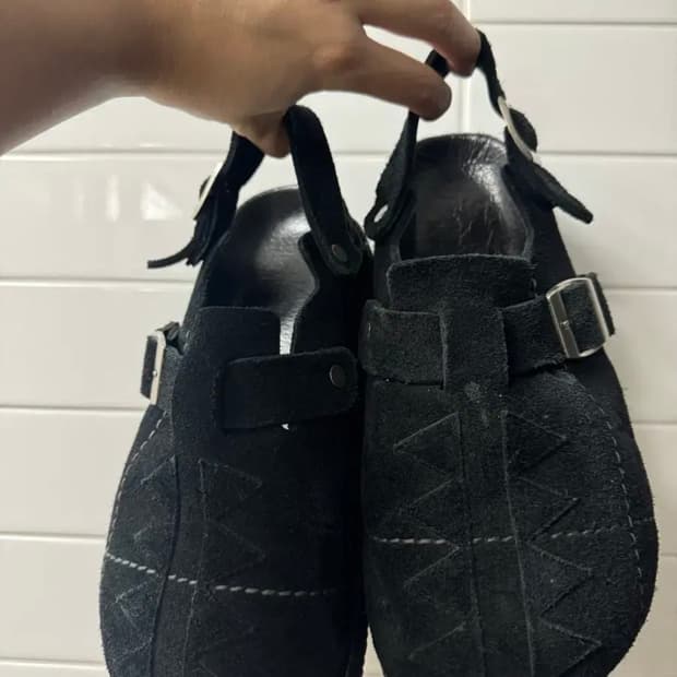 폴리테루 행크 슬라이더 슈즈 블렉 (23fw) 2