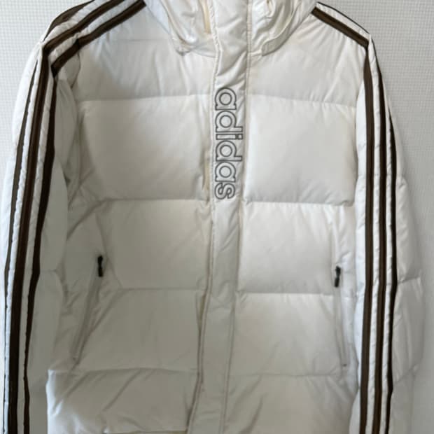 아디다스 빈티지 숏패딩