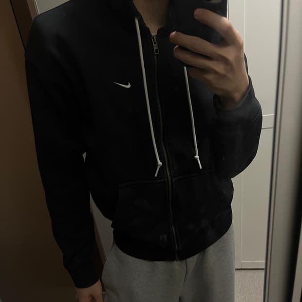 나이키 NRG 솔로 스우시 풀 집업 M