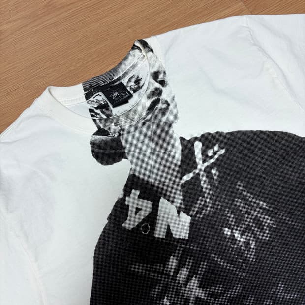 스투시 파리 티셔츠 내추럴 M