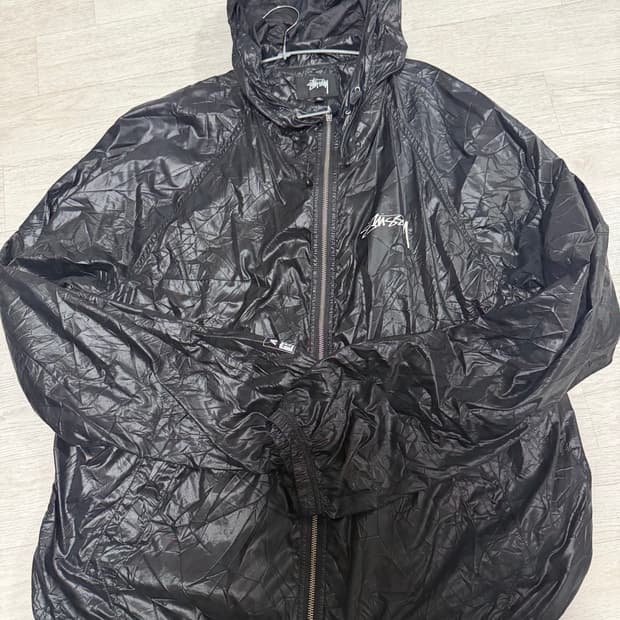Stussy 비치쉘링크바람막이 블랙 XL