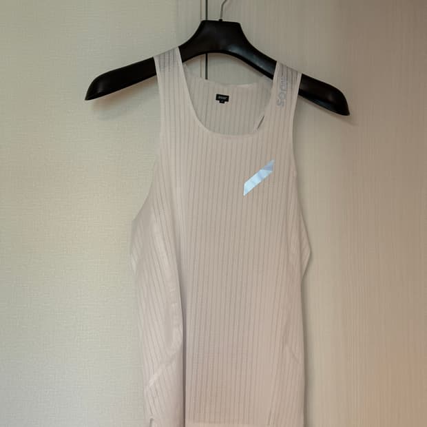 소어러닝 싱글렛 화이트 스몰