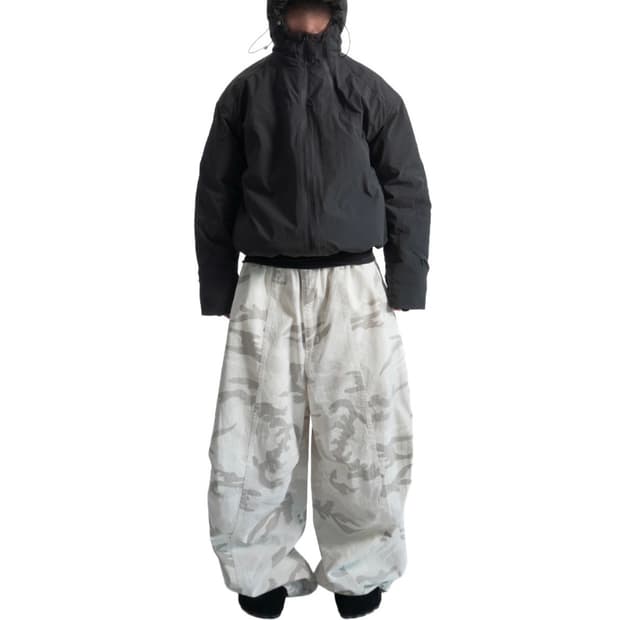 contest hood padded jacket