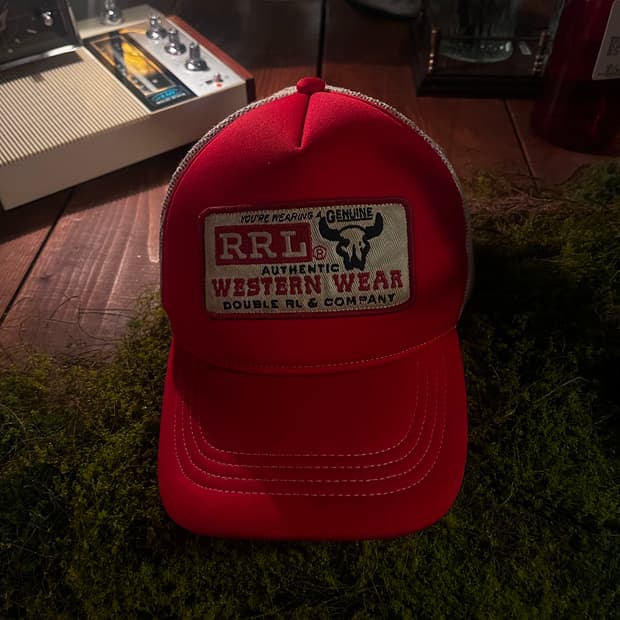 더블알엘 western wear 트러커캡