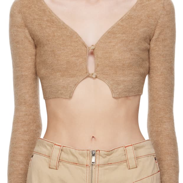 jacquemus 자크뮈스 모헤어 가디건