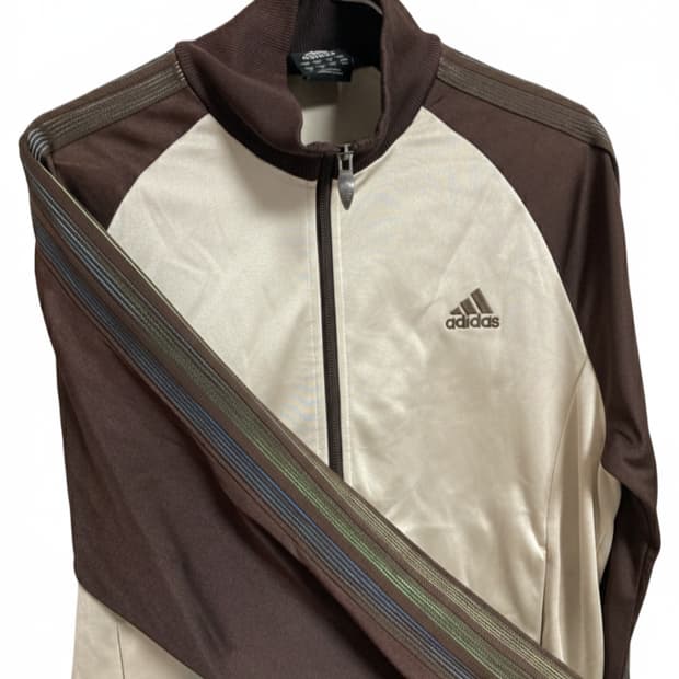 💥우주매물💥JPN 일본 아디다스 빈티지 져지/브라운