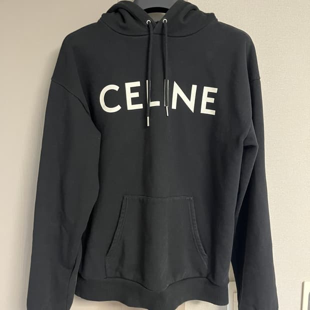 CELINE 루즈 후디 - 코튼 플리스