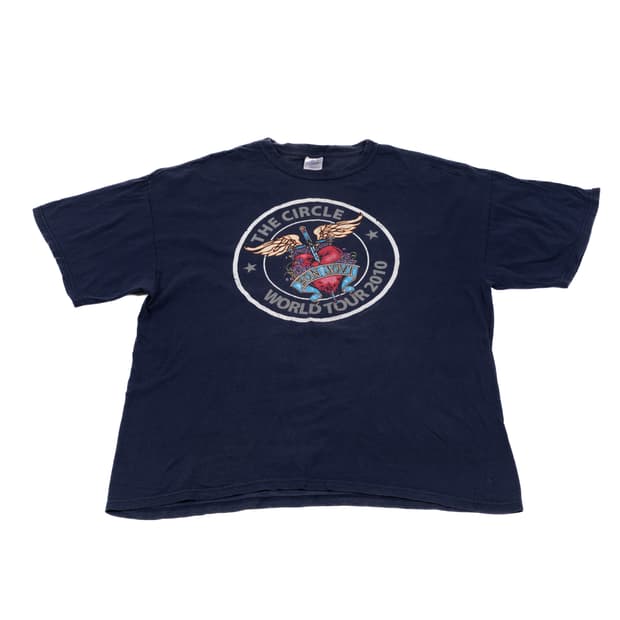Bon Jovi 2010 The Circle Tour T-Shirt