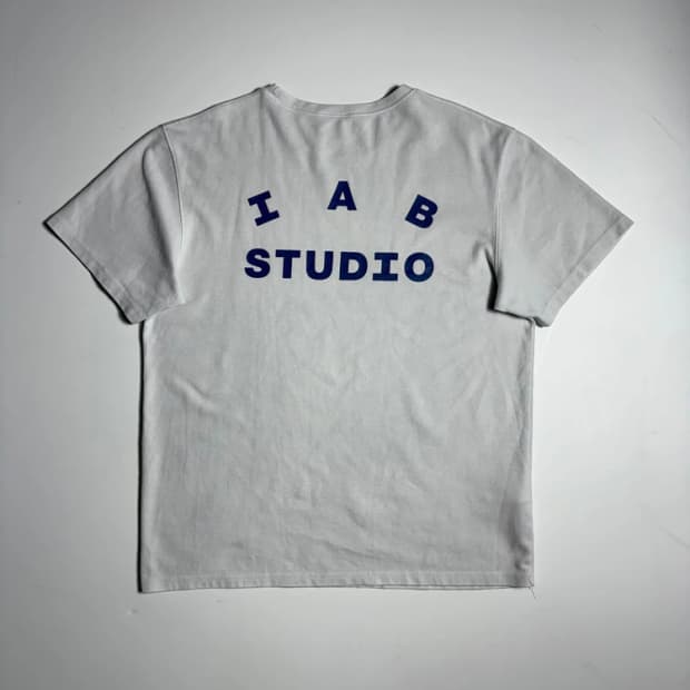 아이앱스튜디오 빅로고 오버핏 반팔 티셔츠 R1503