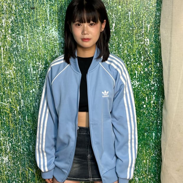 아디다스 슈퍼스타 베이비블루 스카이블루 져지 Mㅇ