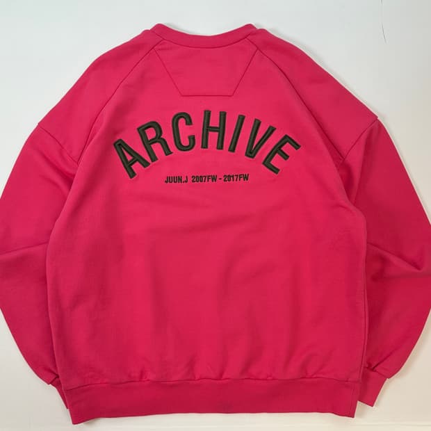 준지 오버핏 맨투맨 S