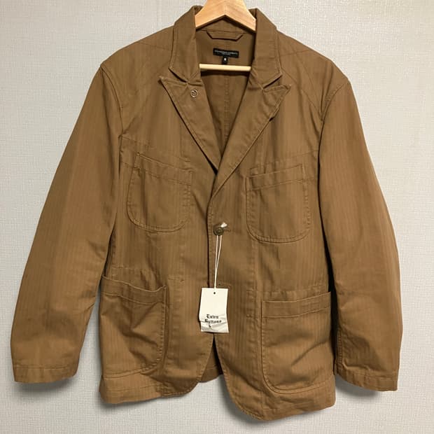 [S] 엔지니어드가먼츠 베드포드 HB Twill (Khaki)