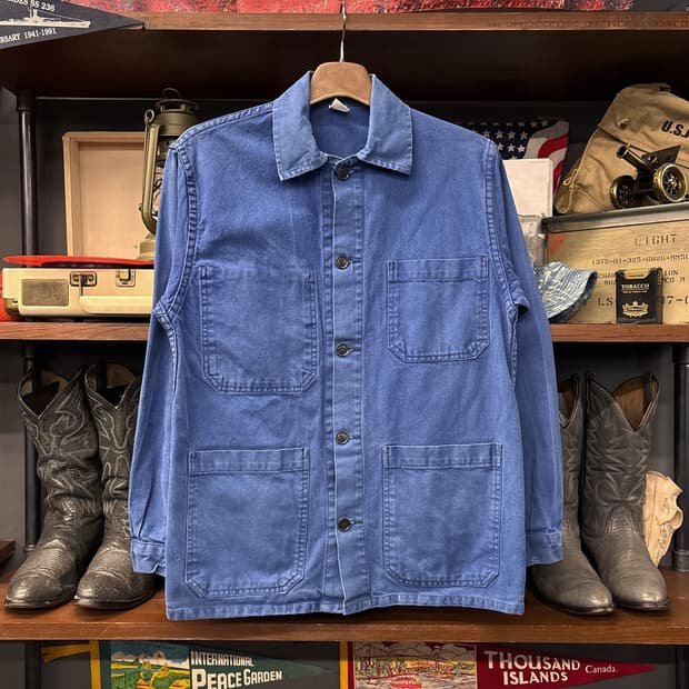 70s-80s 프렌치 워크 자켓 / 빈티지 초어 자켓 워크 웨어 N796