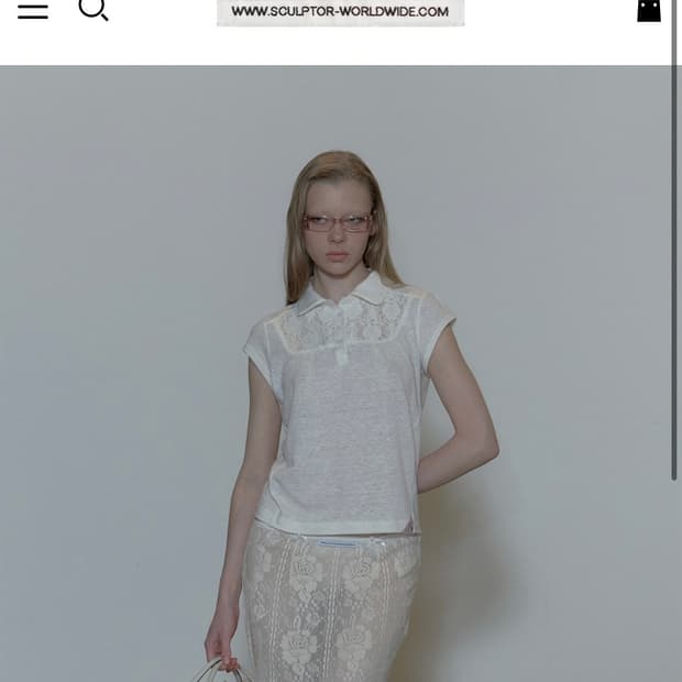 스컬프터 Victorian Jersey Tee Raw